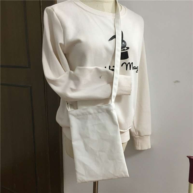 サコッシュ シンプル帆布ミニショルダーバッグ