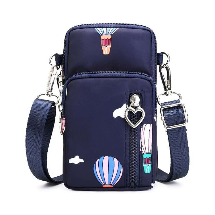 サコッシュ かわいいハートチャーム付きミニショルダーバッグ