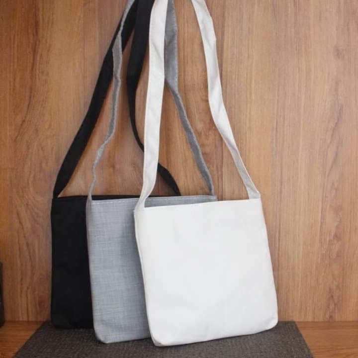 サコッシュ シンプル帆布ショルダーバッグ