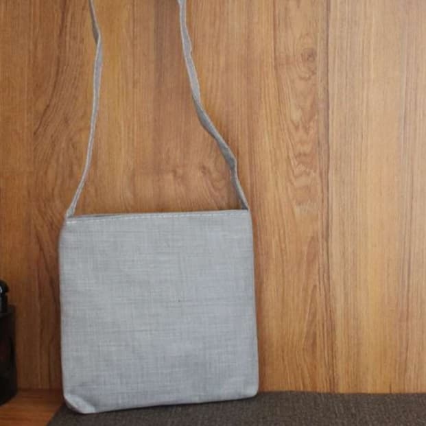 サコッシュ シンプル帆布ショルダーバッグ
