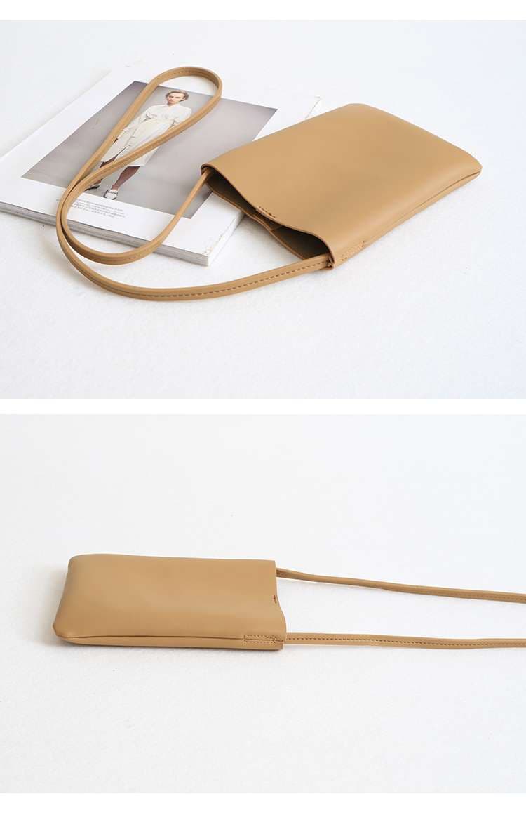 シンプル細身サコッシュ