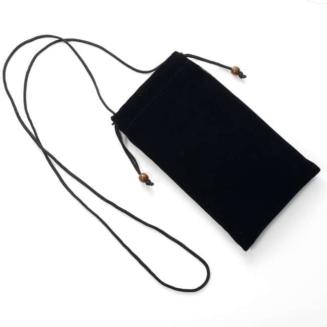 サコッシュ 巾着型スマートフォンケース