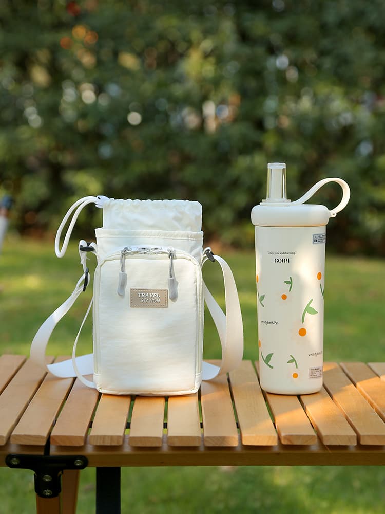 水筒ホルダー ドリンクペットボトル用サコッシュ