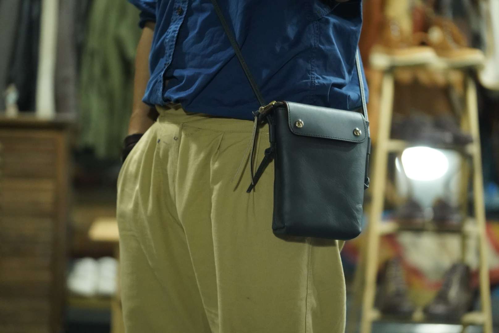 イタリア職人の匠サコッシュ