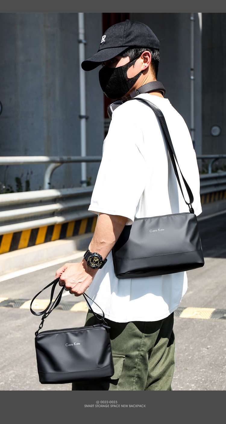 サコッシュ 都会的シンプル斜め掛けバッグ