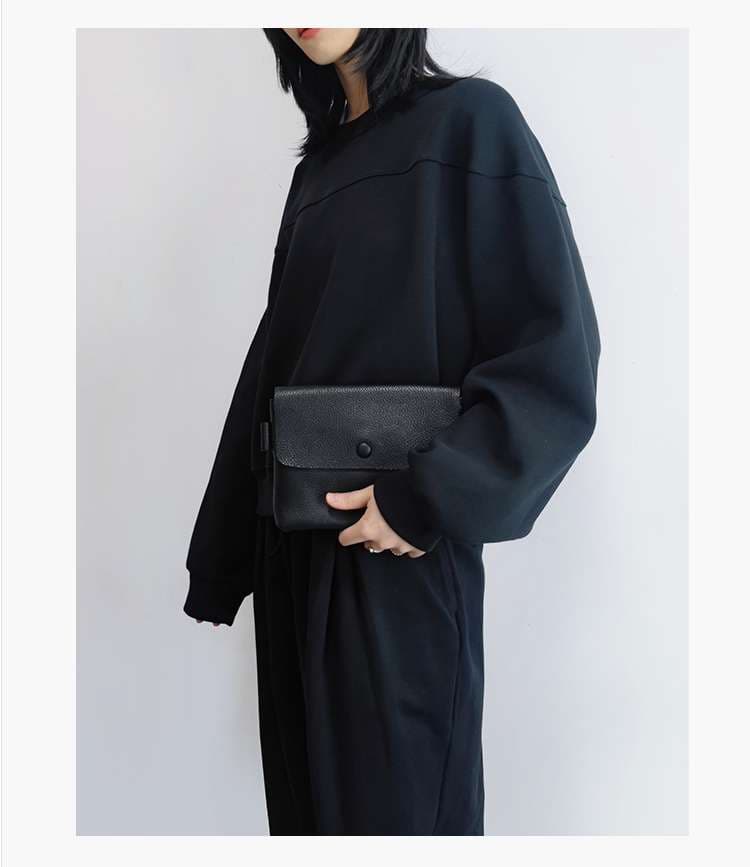 サコッシュ シンプル角型サコッシュ