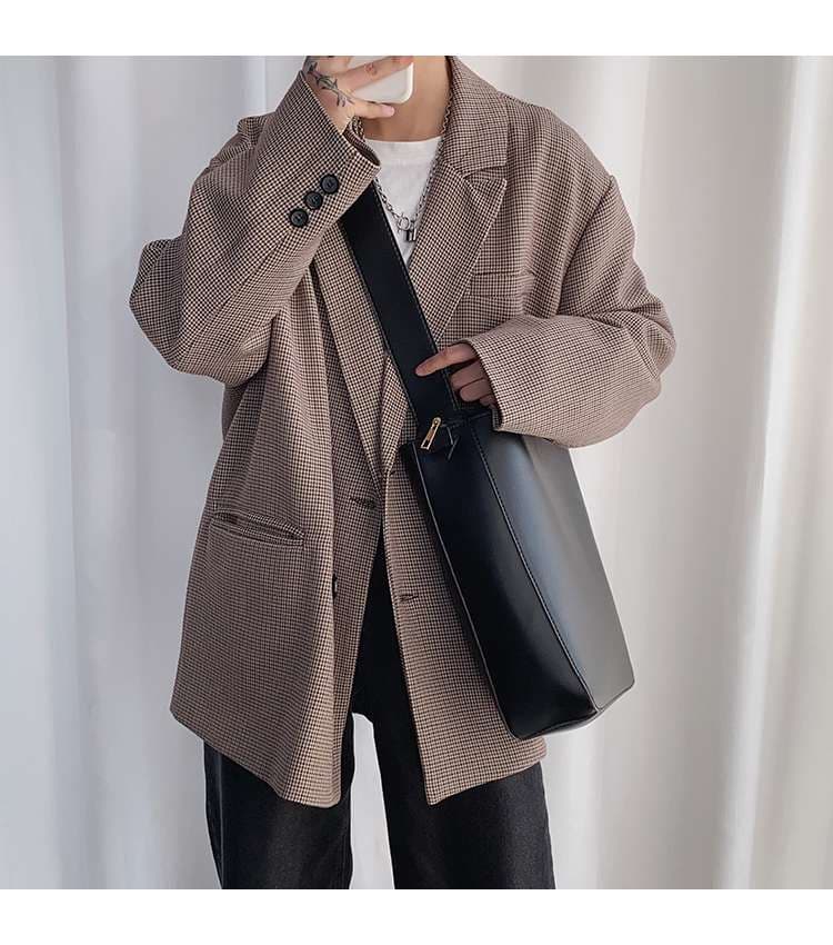 サコッシュ 上質なシンプルショルダーバッグ