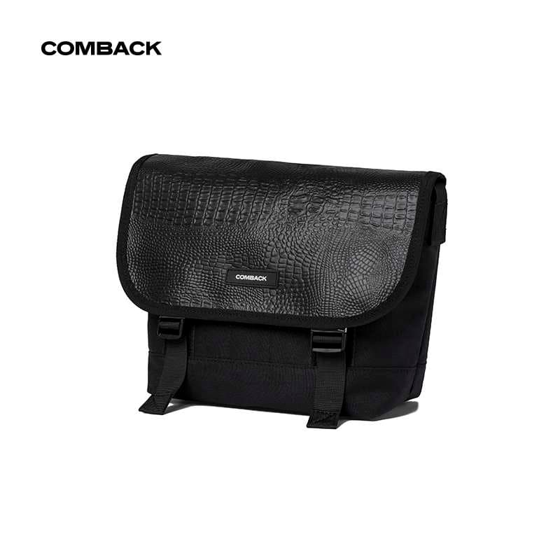 クロコ型押しサコッシュバッグ
